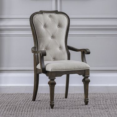 Provence Park Upholstered Arm Chair Set of 2 In Chateau