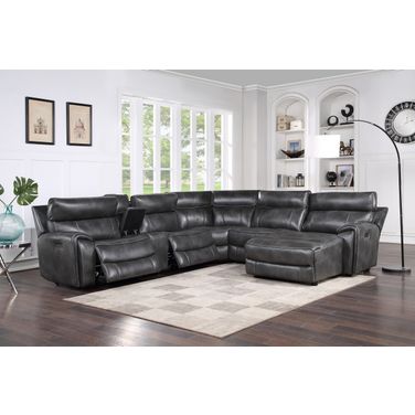 Provo 6-Piece Sectional In Gray