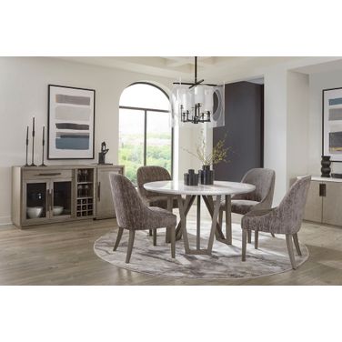 Pure Modern Moonstone 54 Inch Dining Room Set