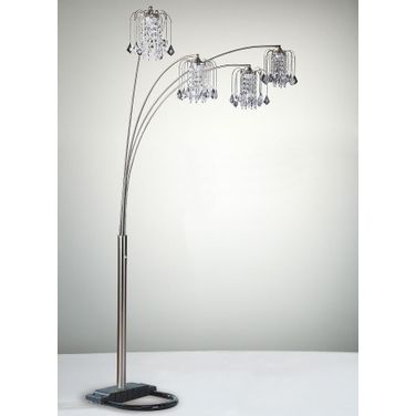 Rain Drop Arc Lamp (Pewter)