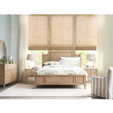 Randall Panel Bedroom Set In Caramel