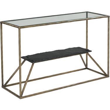 Ranol Console Table In Brass