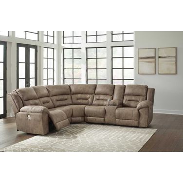 Ravenel 3-Piece Power Reclining Sectional In Fossil