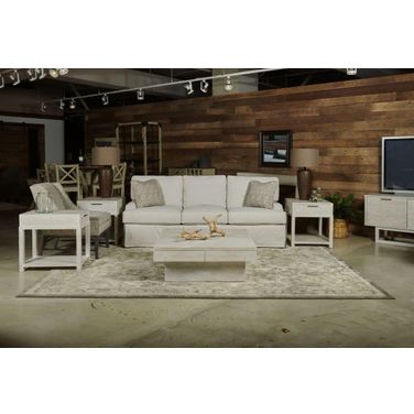 Reclamation Place White Square Occasional Table Set