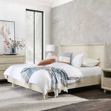 Reece Eastern King Bed In Sand