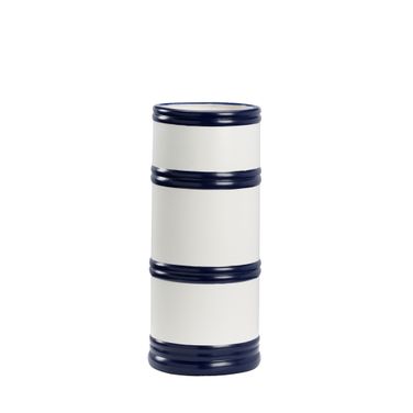 Regatta Vase 3 In Blue and Cream