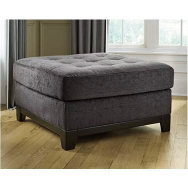 Reidshire Steel Oversized Accent Ottoman