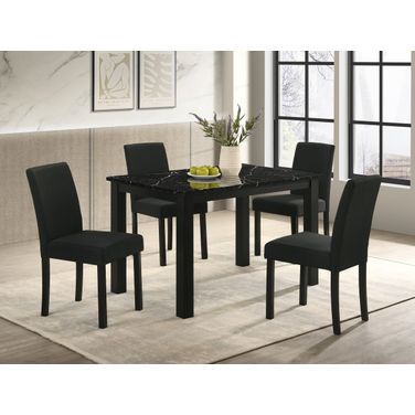 Resia Dining Room Set In Black