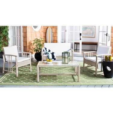 Reslor 4 Piece Living Set In Beige