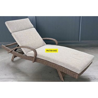 Revare Beach Chaise Seat Cushion In Beige