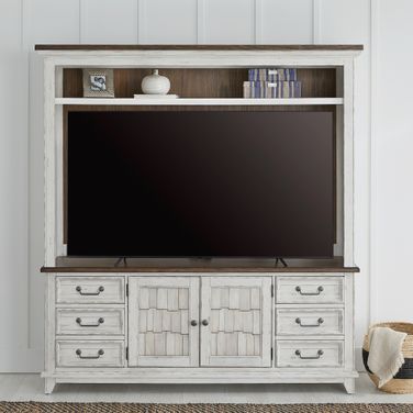 River Place Entertainment Center In White