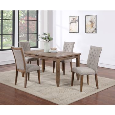 Riverdale 5 Piece Dining Set In Brown