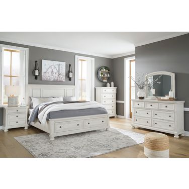 Robbinsdale Bedroom Set In Antique White