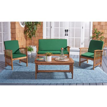 Rocklin 4 Pc Outdoor Set in Green