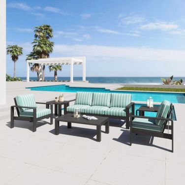 Rolig Outdoor Living Room Set In Green