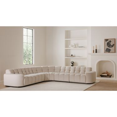 Roman L-Shaped Sectional In Oat