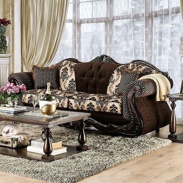 Ronja Sofa In Dark Brown