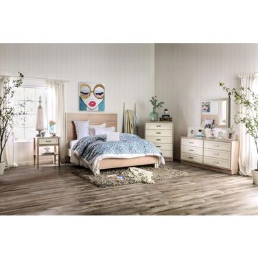 Roseburg California King Bed In White