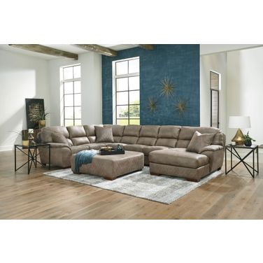 Royce 3-Piece RAF Sectional In Taupe