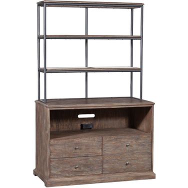 Rustique Lateral File Deck In Rustique