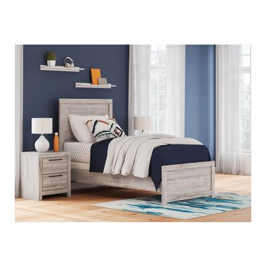 Ryderton Youth Panel Bedroom Set In Gray