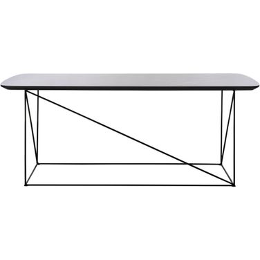 Rylee Rectangle Coffee Table in Dark Grey