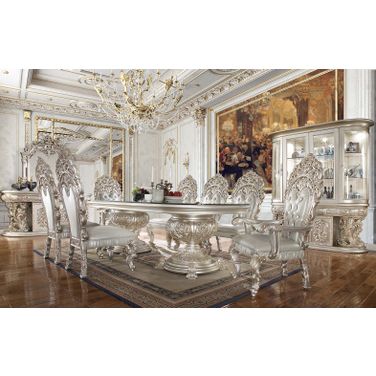 Sandoval Dining Room Set In Champagne