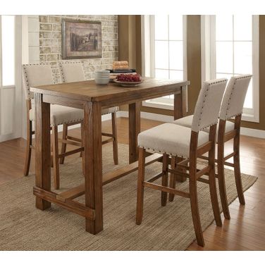 Sania Bar Height Table In Oak