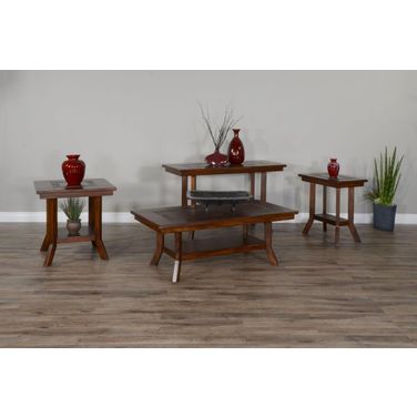 Santa Fe Dark Chocolate Occasional Table Set