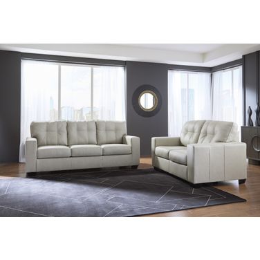 Santorine Living Room Set In Bone