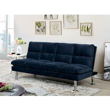 Saratoga Navy Futon Sofa