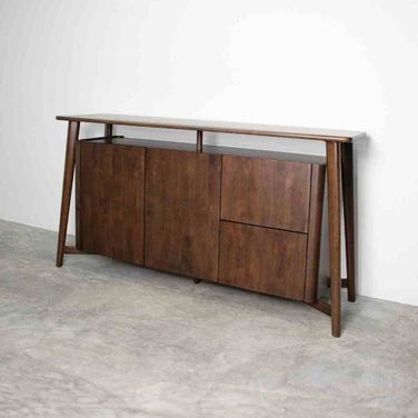 Sargans 2-Door Sideboard In Rich Walnut