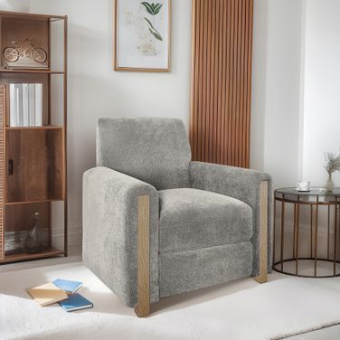 Scarlett Recliner In Med Grey