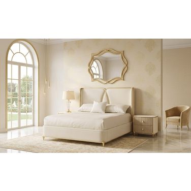 Scotts Square Bedroom Set In Light Champagne