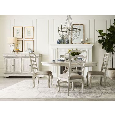 Selwyn Cottage Lloyd Extendable Pedestal Dining Room Set