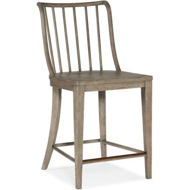 Serenity Bermuda Counter Chair In Gray