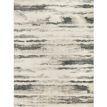 Serenity Home 9' x 12' Indoor Rug In Grey Multi