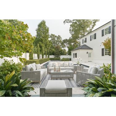Seton Creek Outdoor Conversation Set In Gray