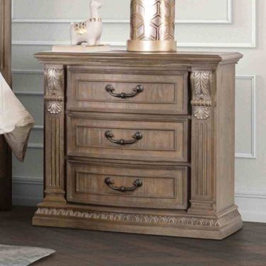 Sevenoaks Nightstand In Weathered Oak