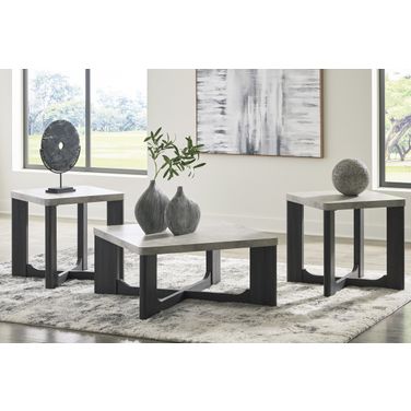 Sharstorm Gray Table Set of 3