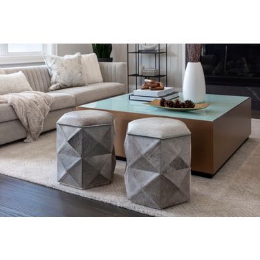 Shiloh Coffee Table In White and Black