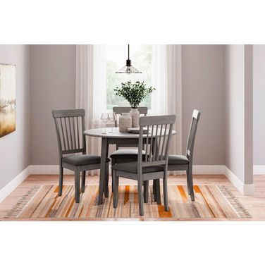 Shullden Dining Room Set In Gray
