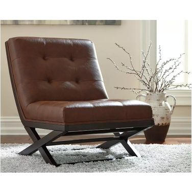 Sidewinder Brown Accent Chair