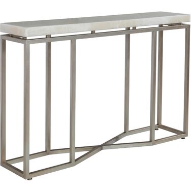 Signature Designs Vara Console Table In Champagne