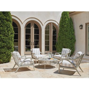 Silver Sands Outdoor 40 Inch Rectangular Occasional Table Set