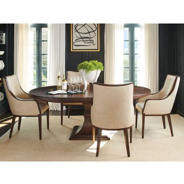 Silverado Montecito Extendable Round Dining Room Set