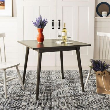 Simone Ash Brown Square Dining Room Set