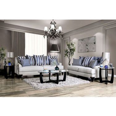Sisseton Light Gray Living Room Set
