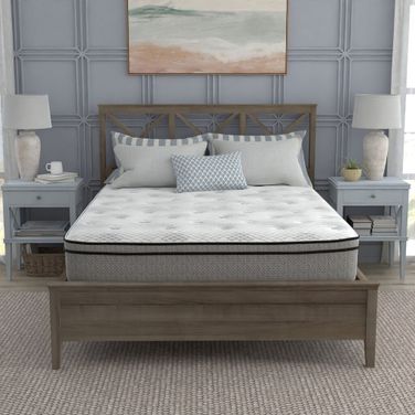 Sleep Inc. Sleep Solutions 12 Inch Full Medium Hybrid Mattress In White