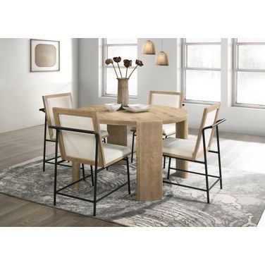 Sloane Round Dining Room Set In Driftwood